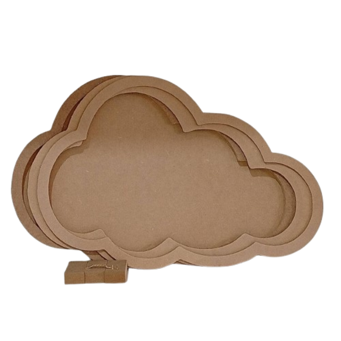 ДЕТСКА НОЩНА ЛАМПА ОБЛАК - СЛОНЧЕ ВЪРХУ ЛУНА