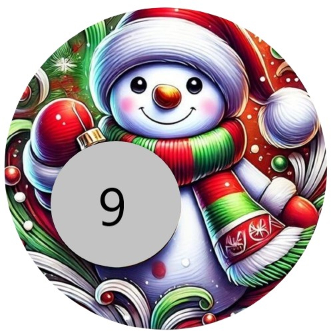 Коледни скреч късмети в кутийка - 13бр.