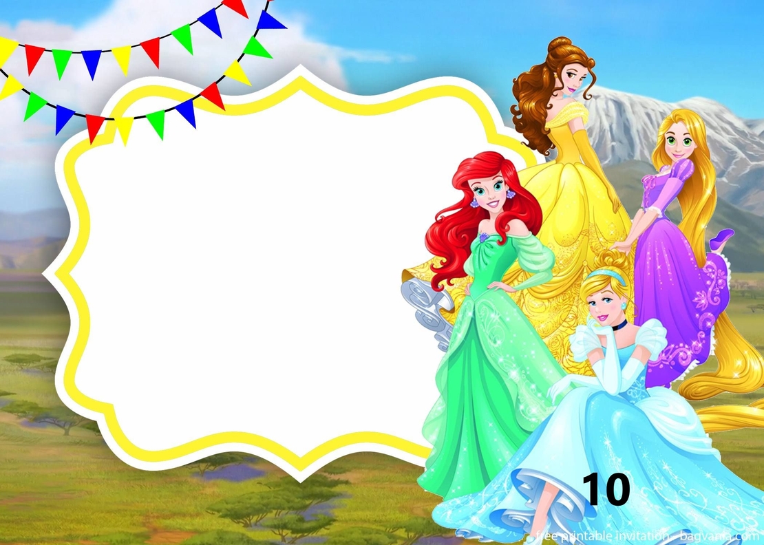 Картонена торта Дисни принцеси / Disney Princess