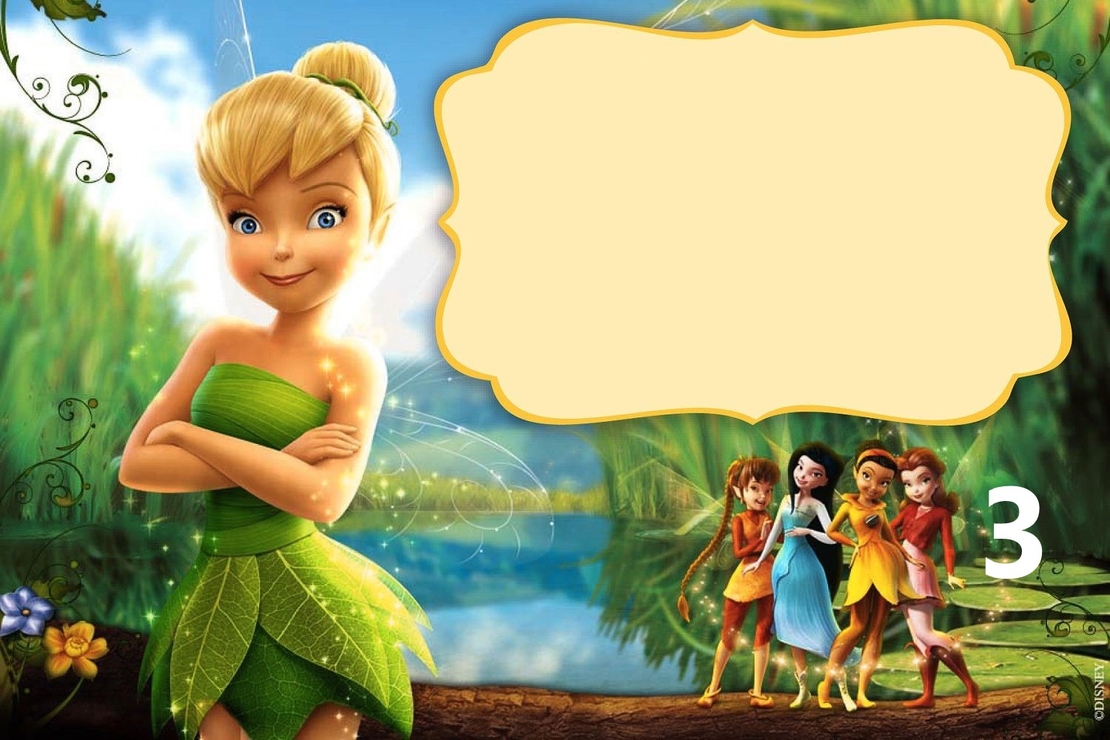 Картонена торта  Феи 8 / Fairies