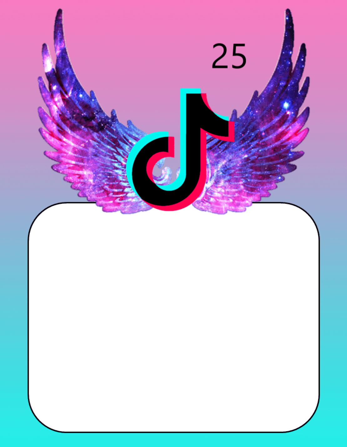 Картонена торта ТИК ТОК 5  / Tik Tok