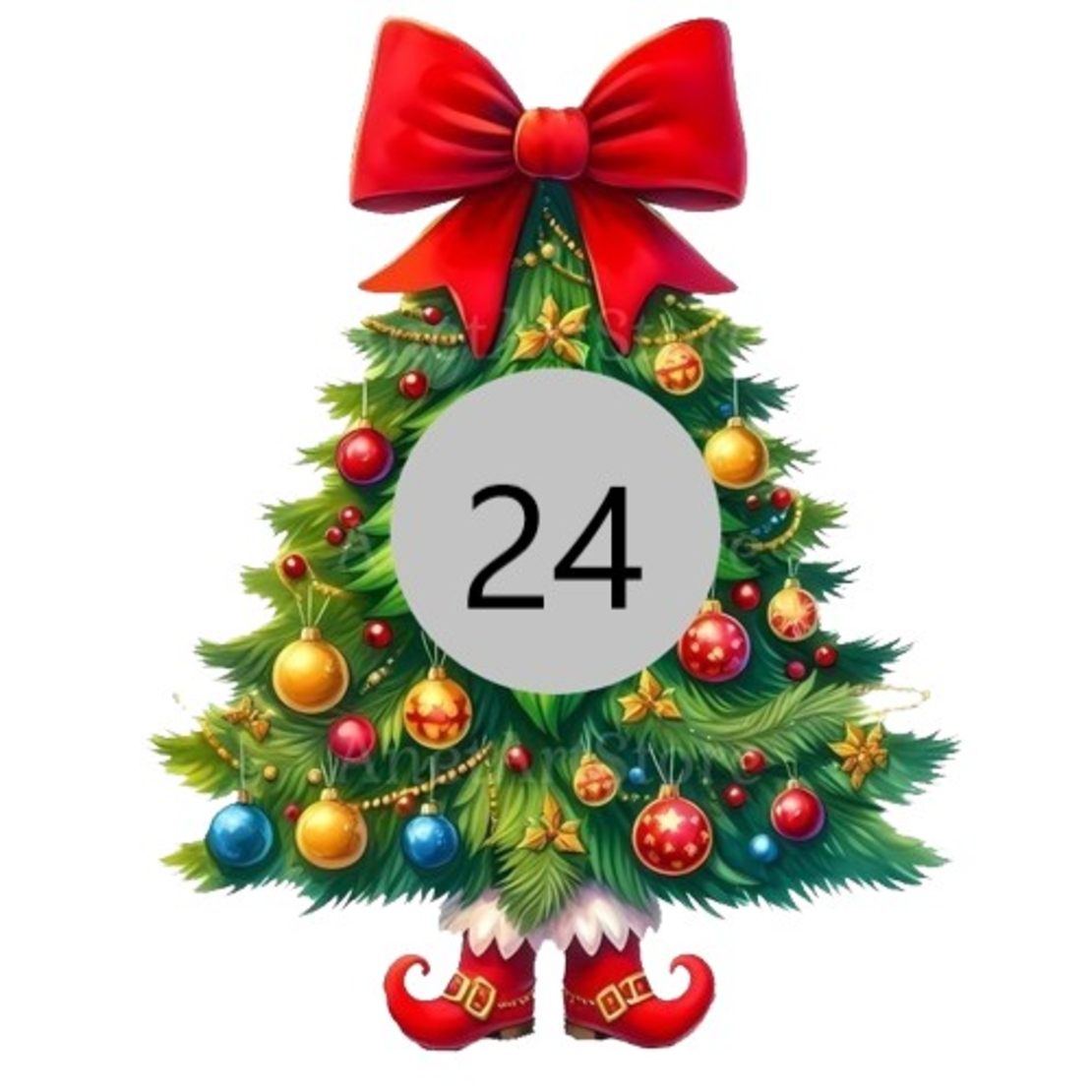 Коледни скреч късмети в кутийка - 13бр.