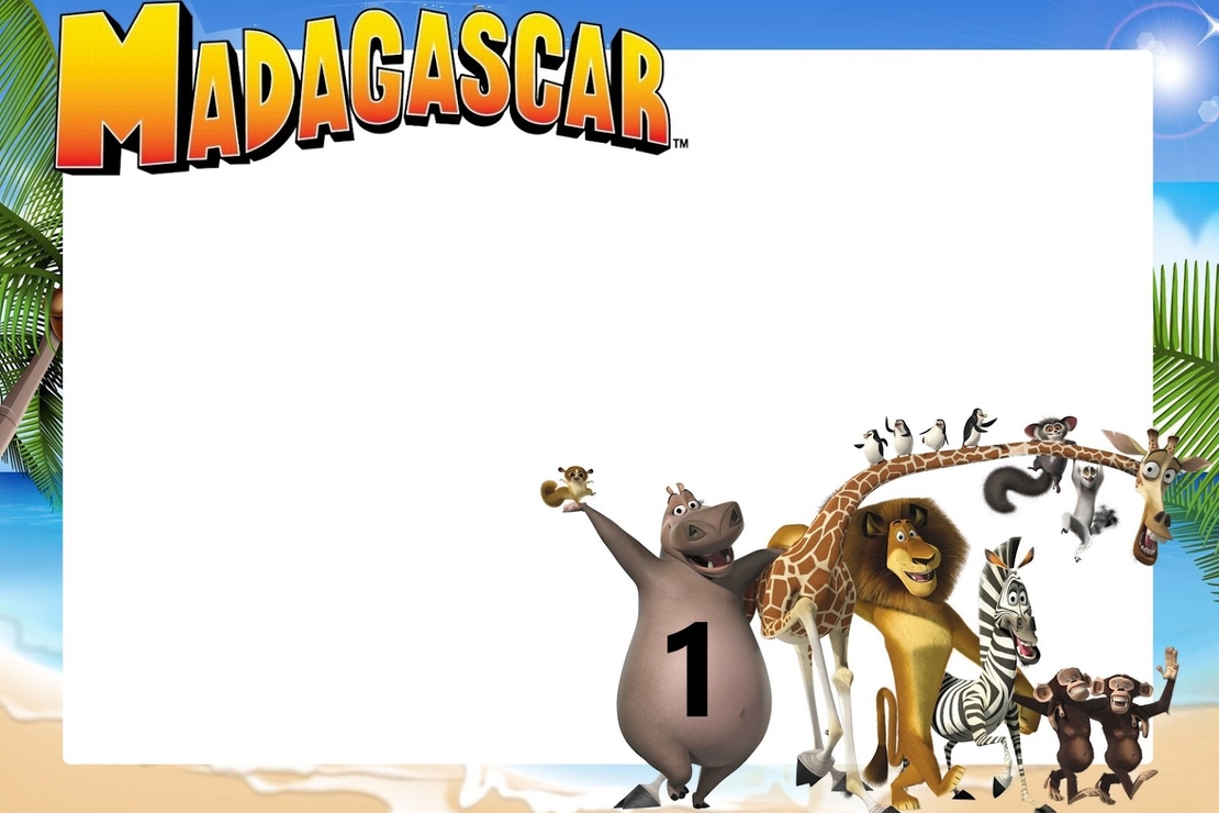 Картонена торта Мадагаскар 5 / Madagascar 5