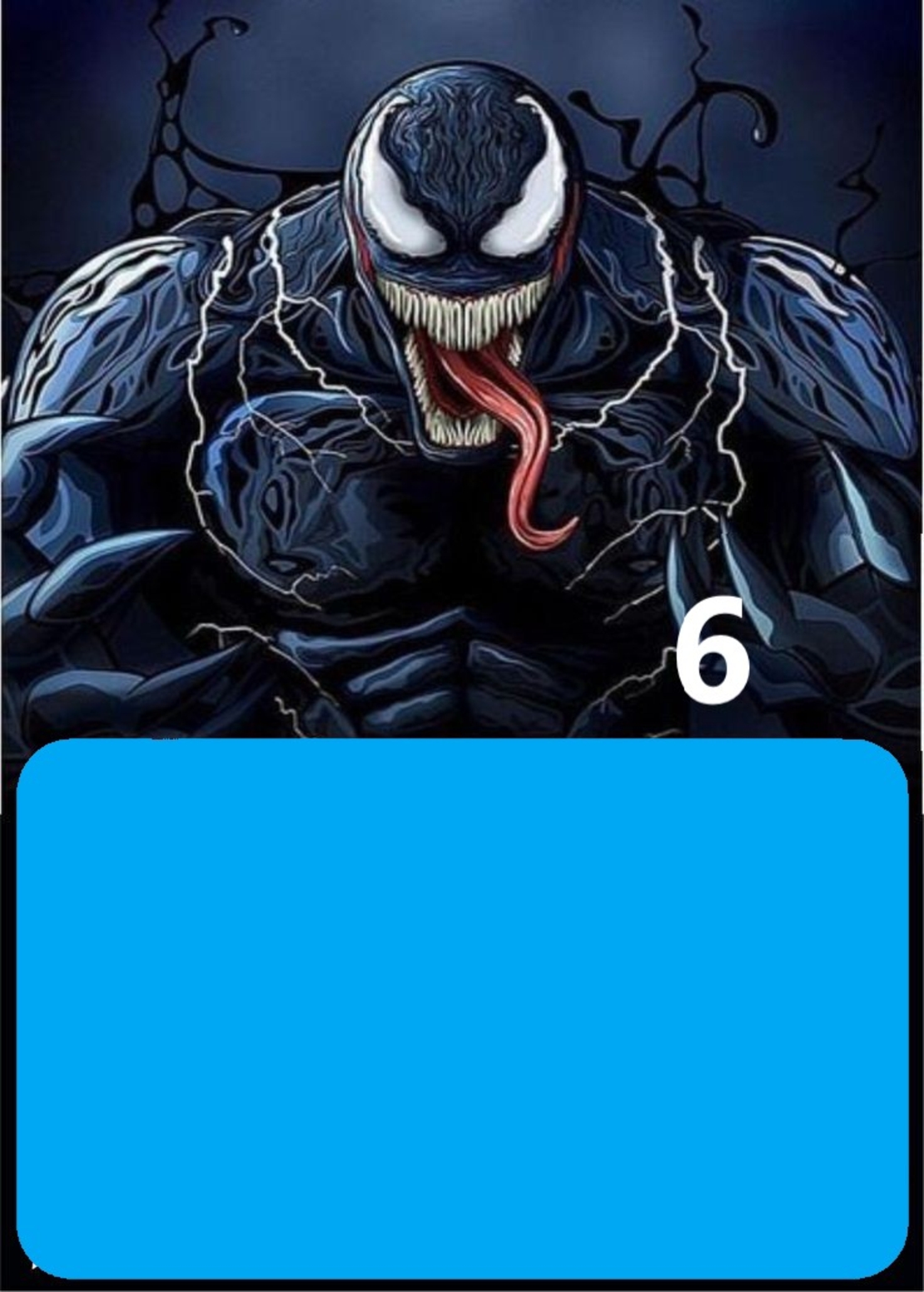 Картонена торта Венъм 1 / VENOM 1