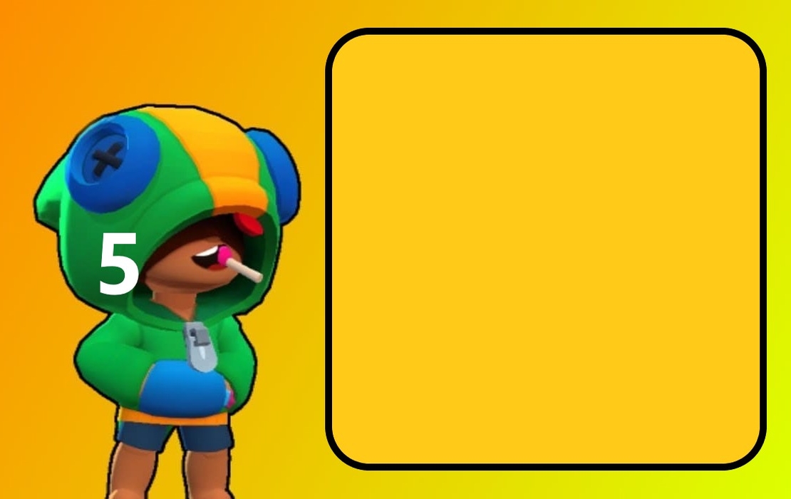 Картонена торта Браул Старс 1 / Brawl Stars 1