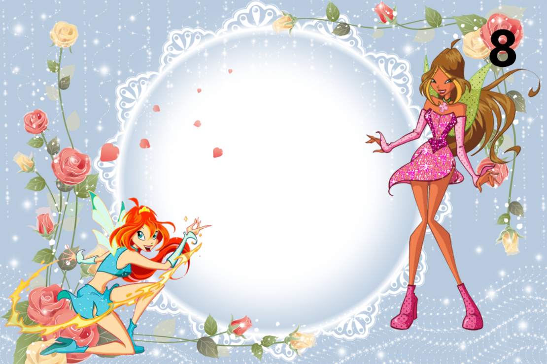 Картонена торта  Клуб Уинкс 18 / Club WinX 18