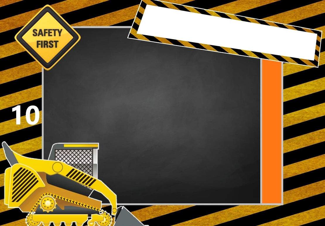 Картонена торта СТРОИТЕЛНИ МАШИНИ 17  / Construction machines 17