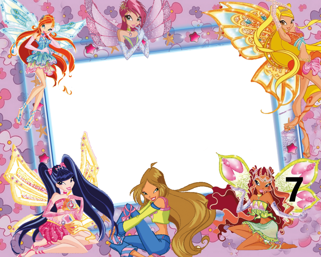 Картонена торта  Клуб Уинкс 7 / Club WinX 7