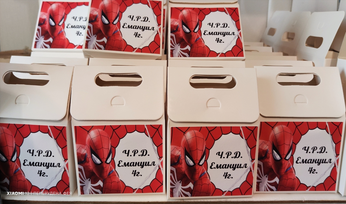 Кутия за лакомства СПАЙДЪРМЕН