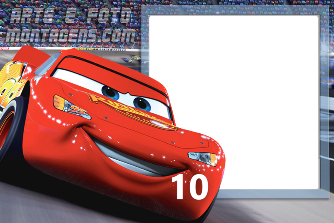 Картонена торта Маккуин 14 / Mcqueen 14