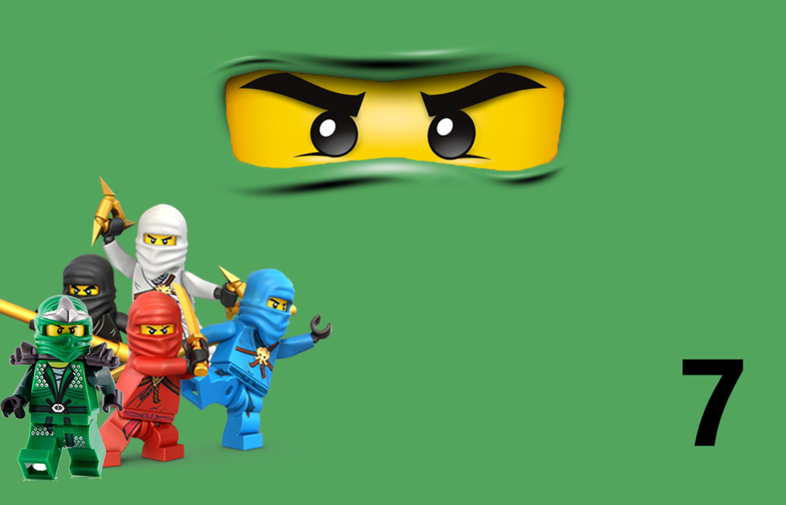 Картонена торта Нинджаго 1 / Ninjago 1