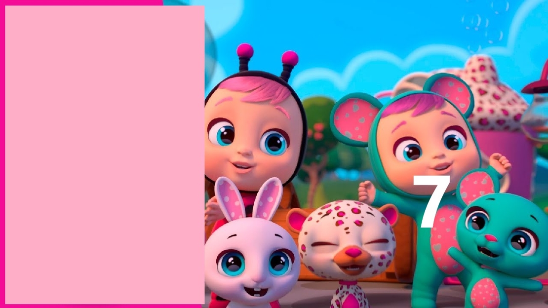 Картонена торта Плачещи бебета 5 / Cry`s Babies 5