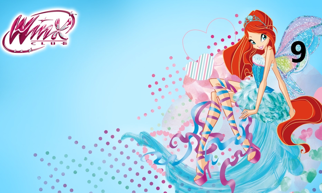 Картонена торта  Клуб Уинкс 18 / Club WinX 18