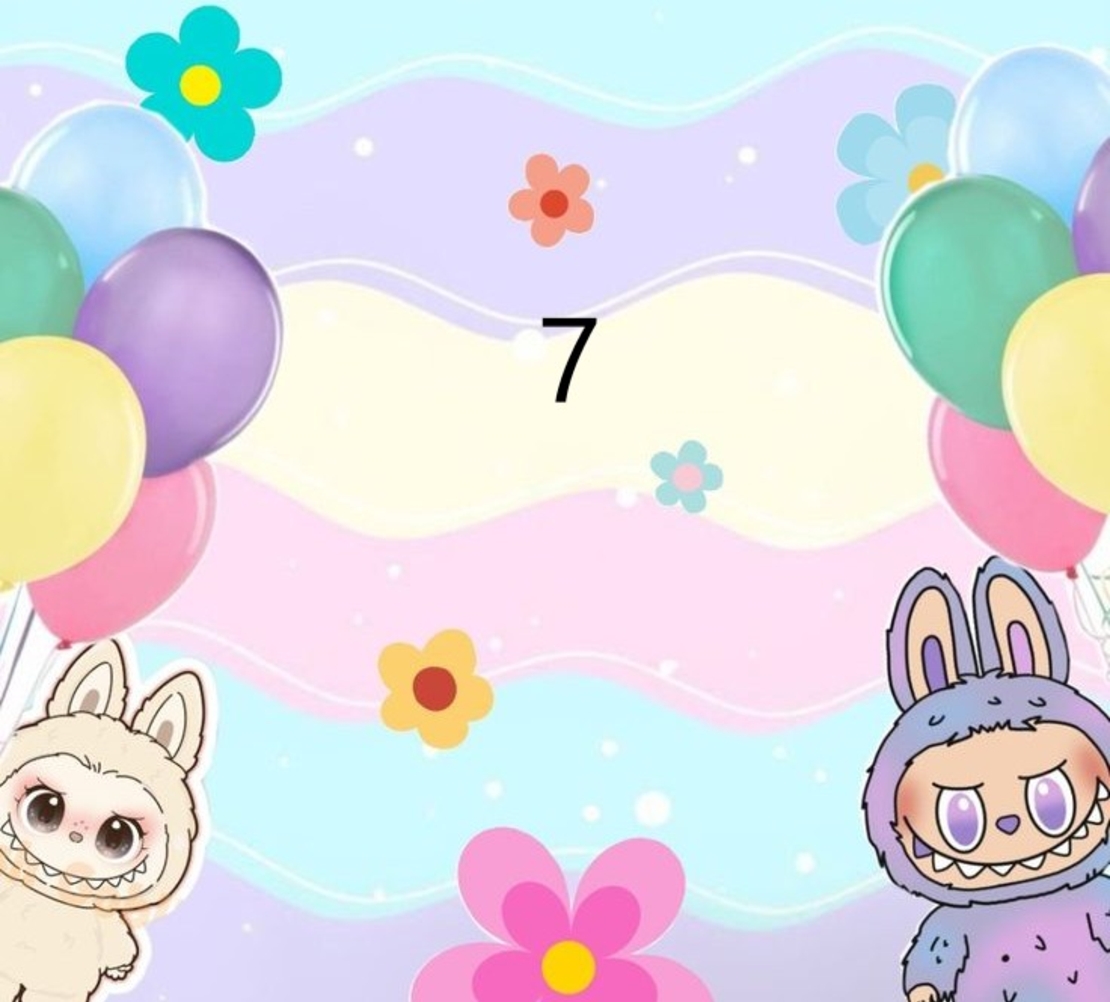 Картонена торта ЛАБУБУ 6 / LABUBU 6