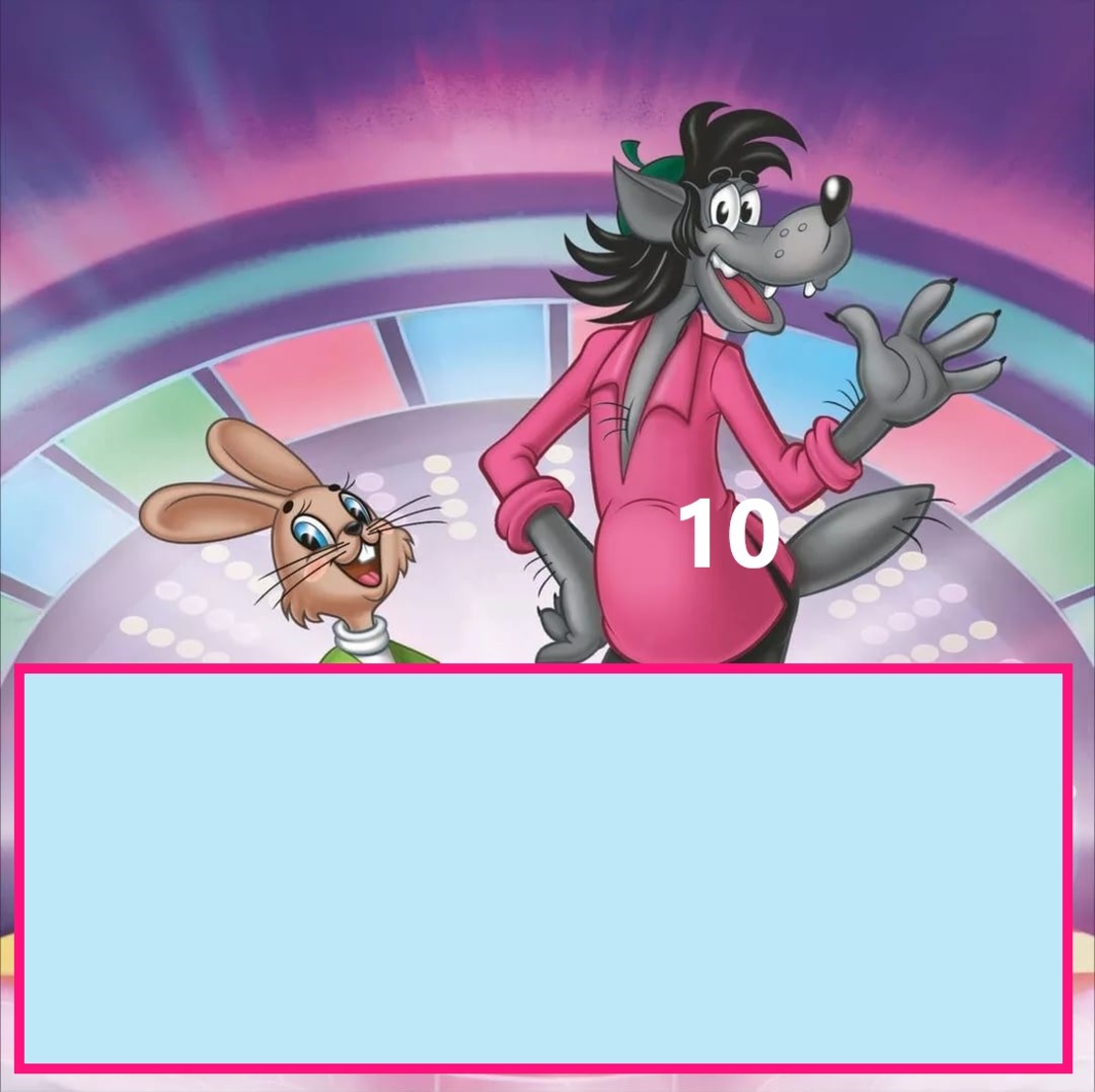 Картонена торта Ну Пагади 8 / Ну Погоди 8