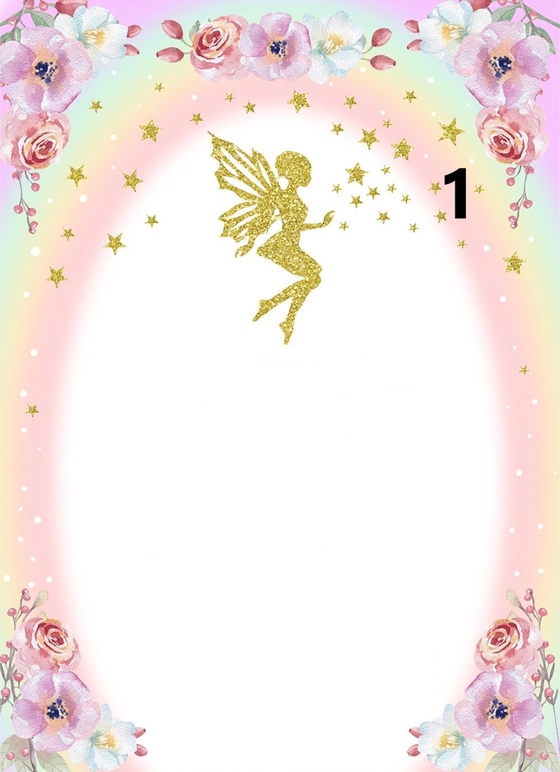 Картонена торта  Феи 8 / Fairies