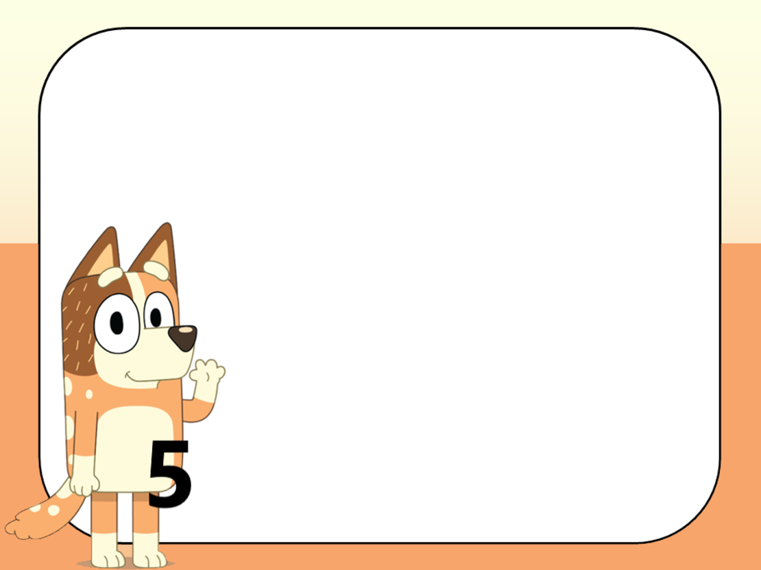 Картонена торта Блу и Бинго 6 / Bluey and Bingo 6