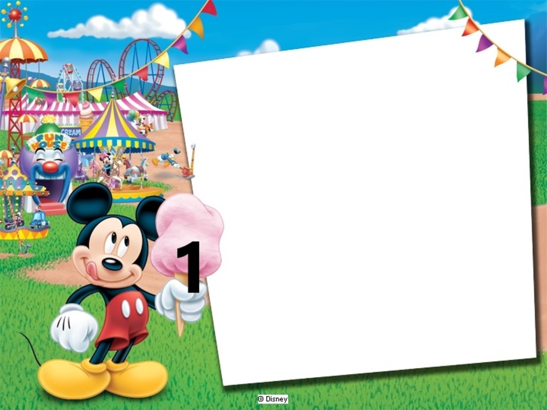 Картонена торта Мики Маус 4 / Mickey Mouse