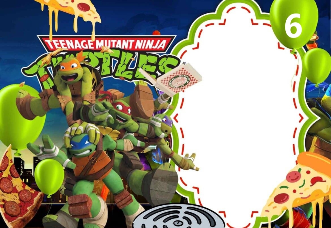 Картонена торта Костенурките Нинджа / Turtles