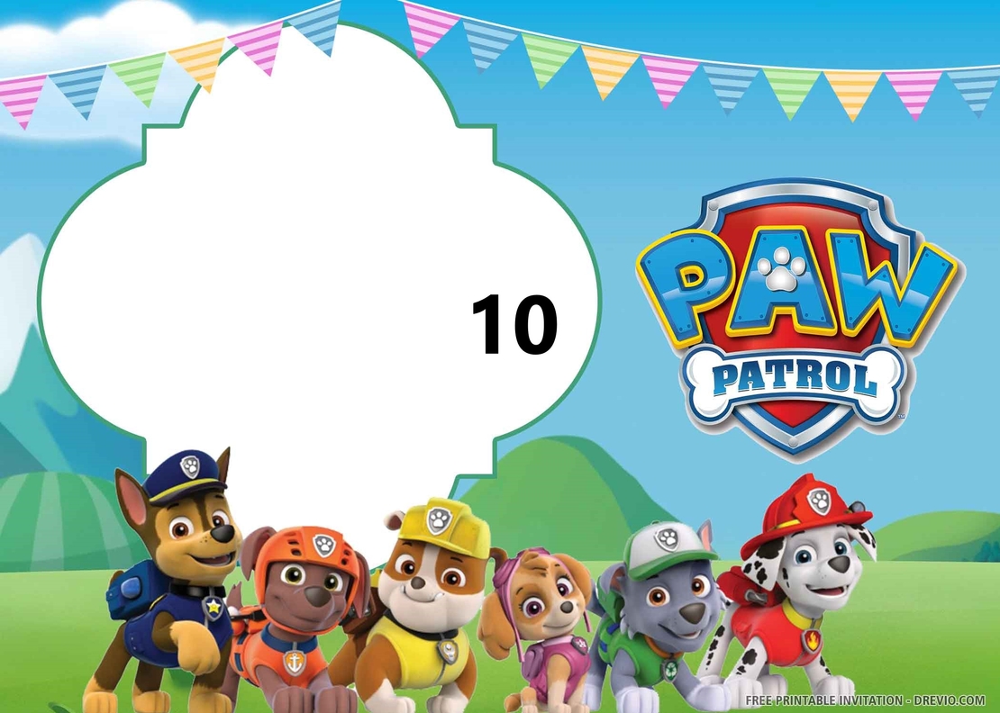 Картонена торта ПЕС ПАТРУЛ 8 / Кучешки патрул 8 / Paw Patrol 8