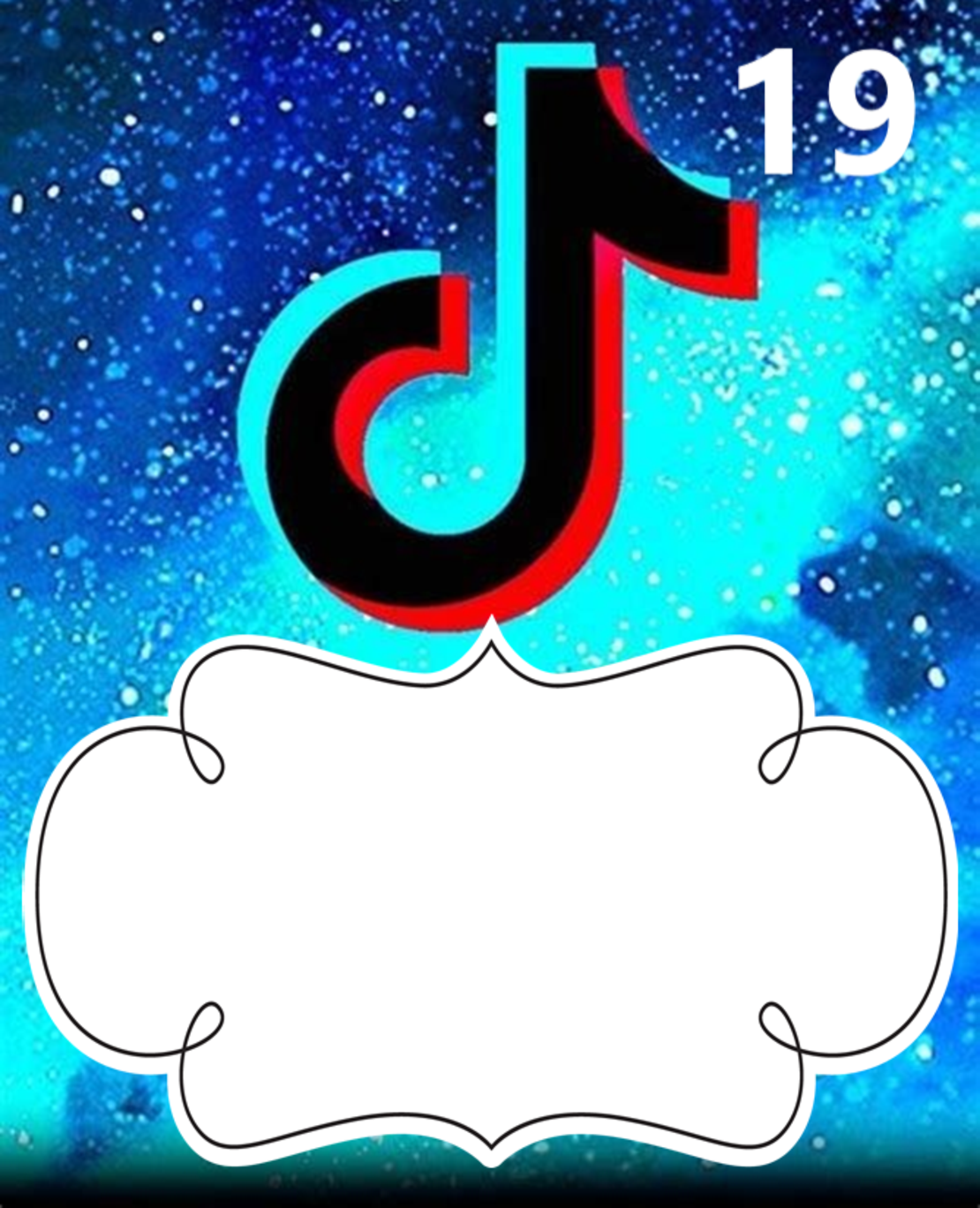 Картонена торта ТИК ТОК 5  / Tik Tok