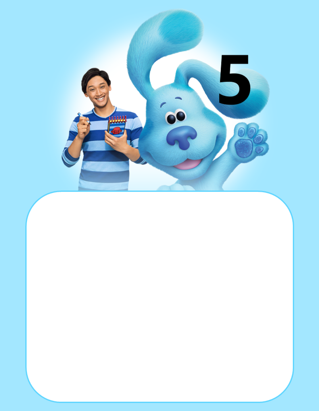 Картонена торта Загадките на Блу 2