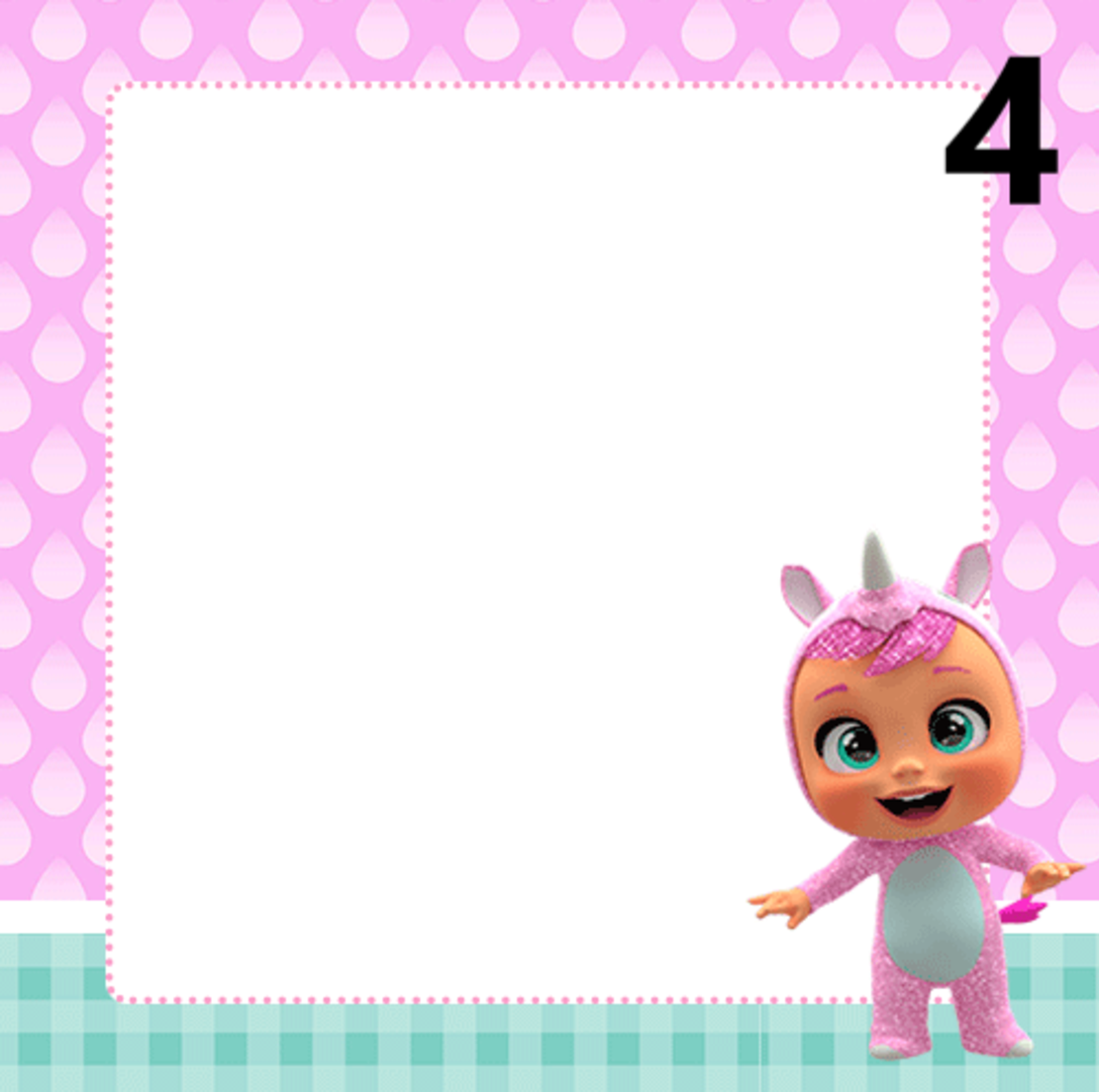 Картонена торта Плачещи бебета 5 / Cry`s Babies 5