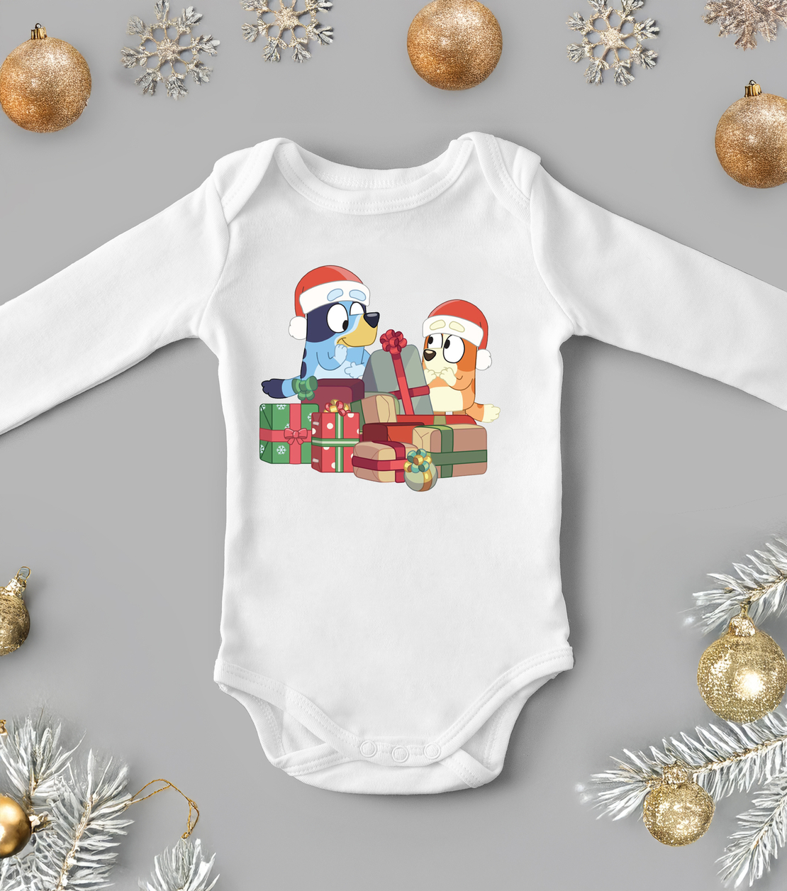 Бебешко боди -Блуи и Бинго