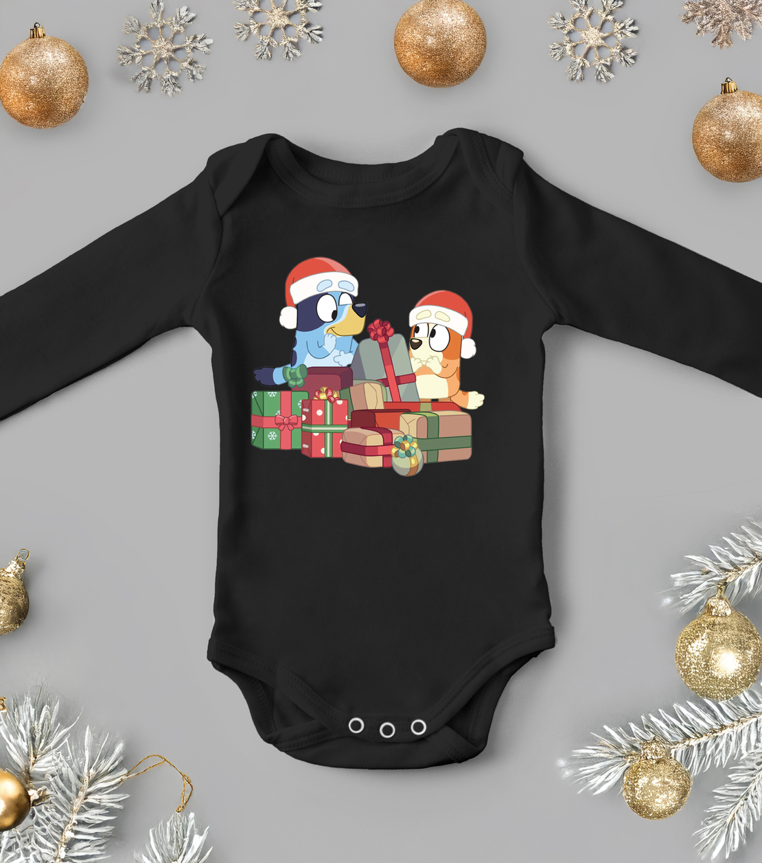 Бебешко боди -Блуи и Бинго