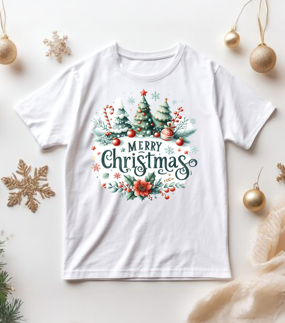 Коледна Тениска – Merry Christmas | Зимна магия