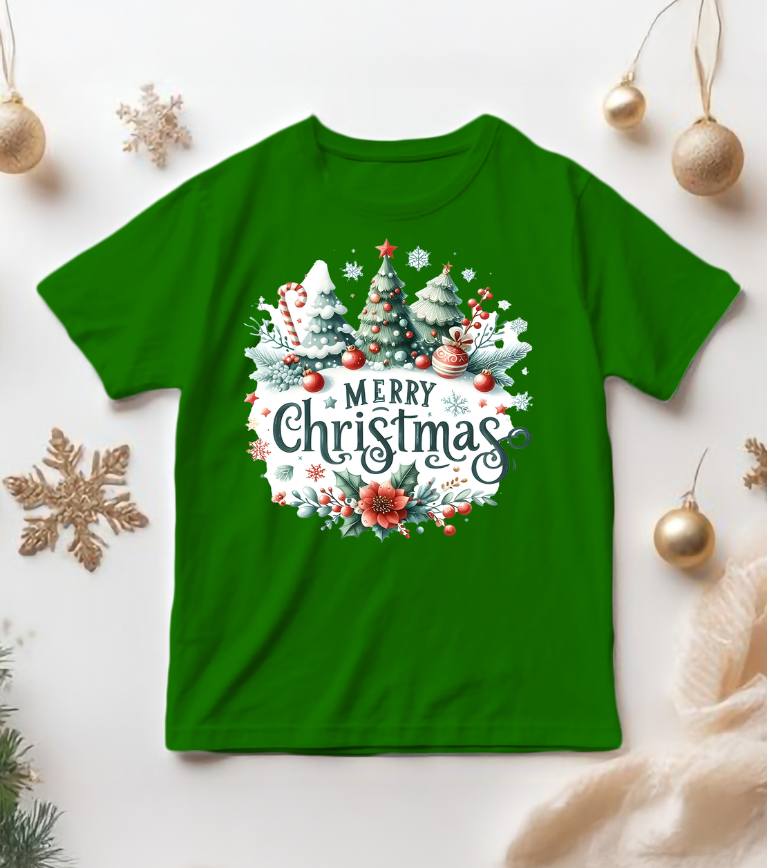 Коледна Тениска – Merry Christmas | Зимна магия