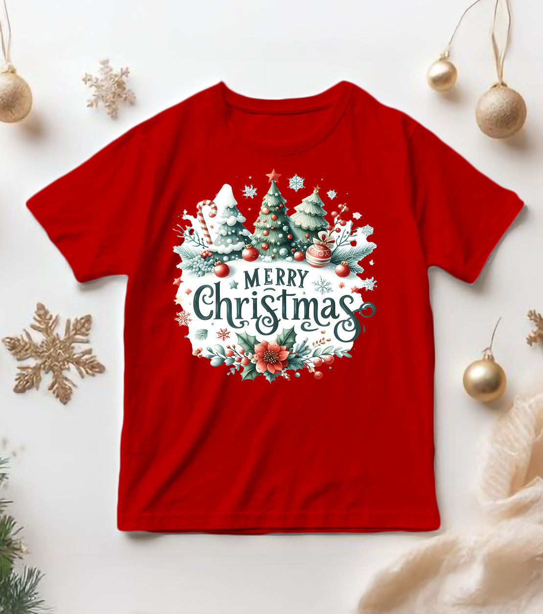 Коледна Тениска – Merry Christmas | Зимна магия