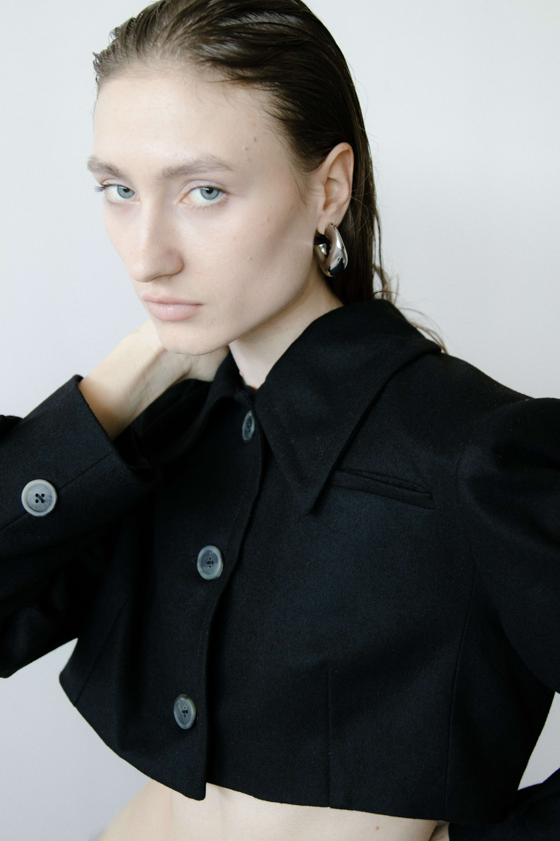 TRIANGLE BLACK JACKET
