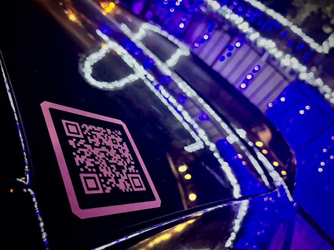 QR sticker