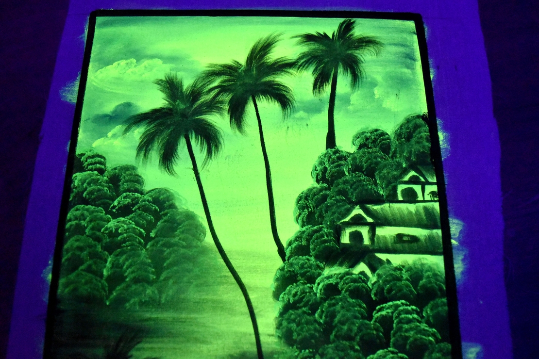 Hanmade UV LED Painting 