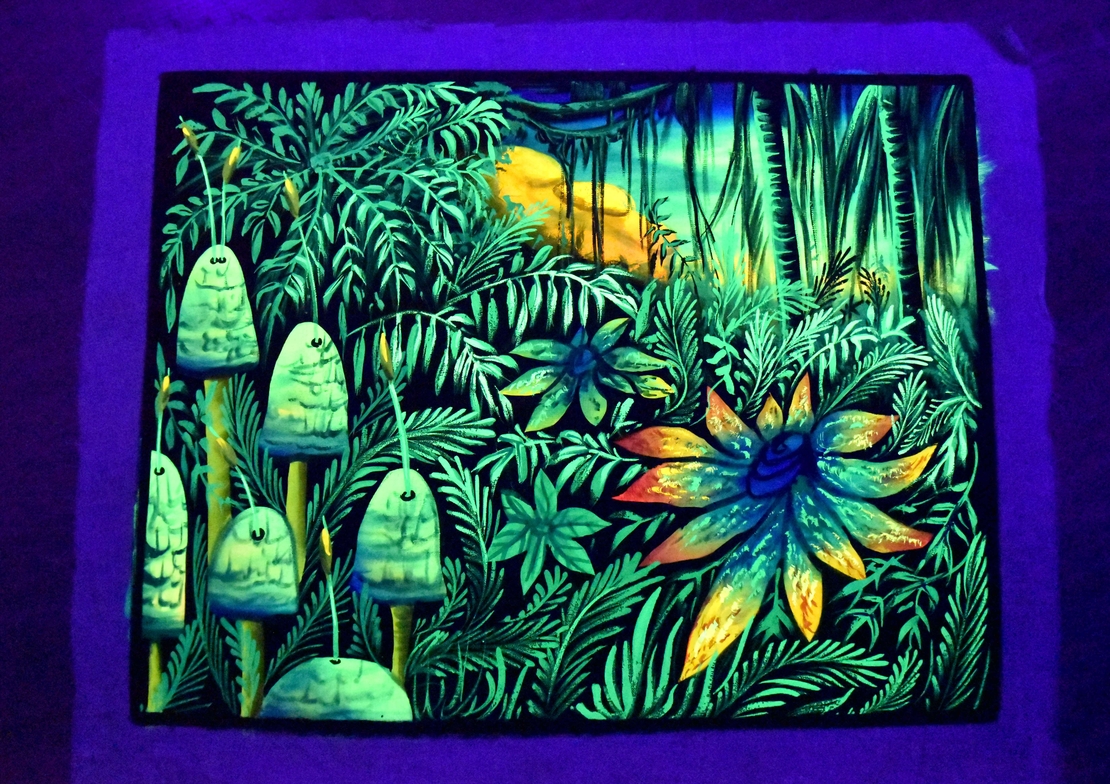 Handmade UV LED Painting 