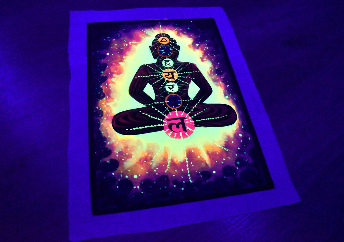 Hanmade UV LED Painting