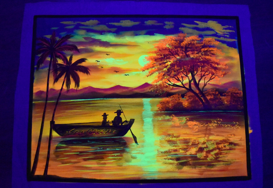 Handmade UV LED Painting 