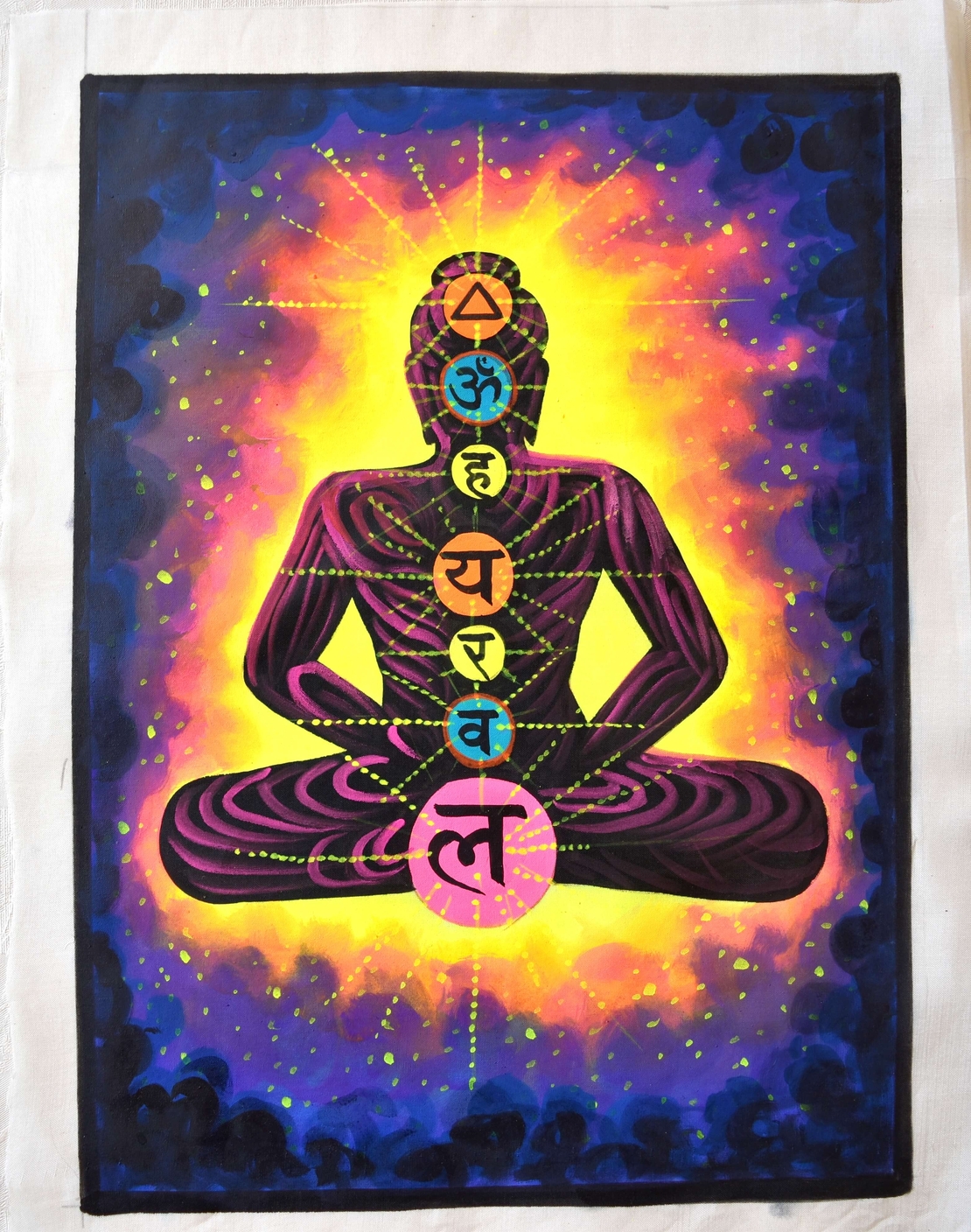 Hanmade UV LED Painting