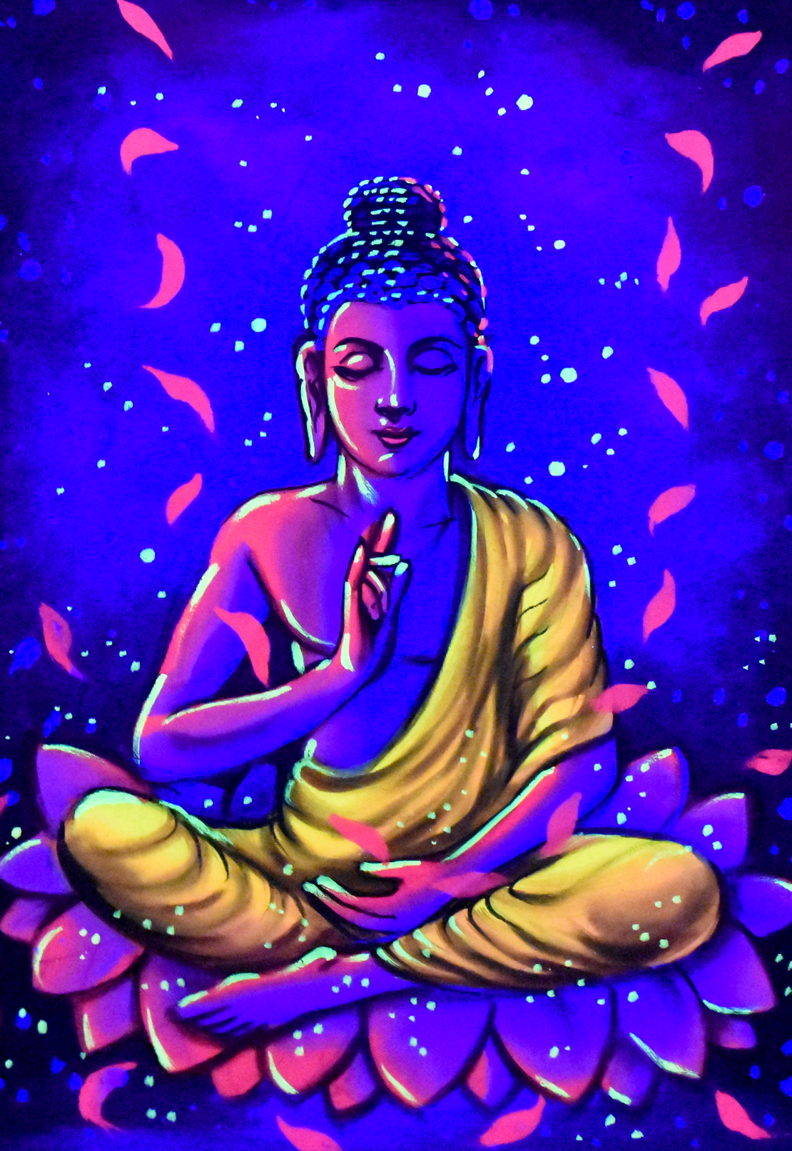 Handmade UV Paining 