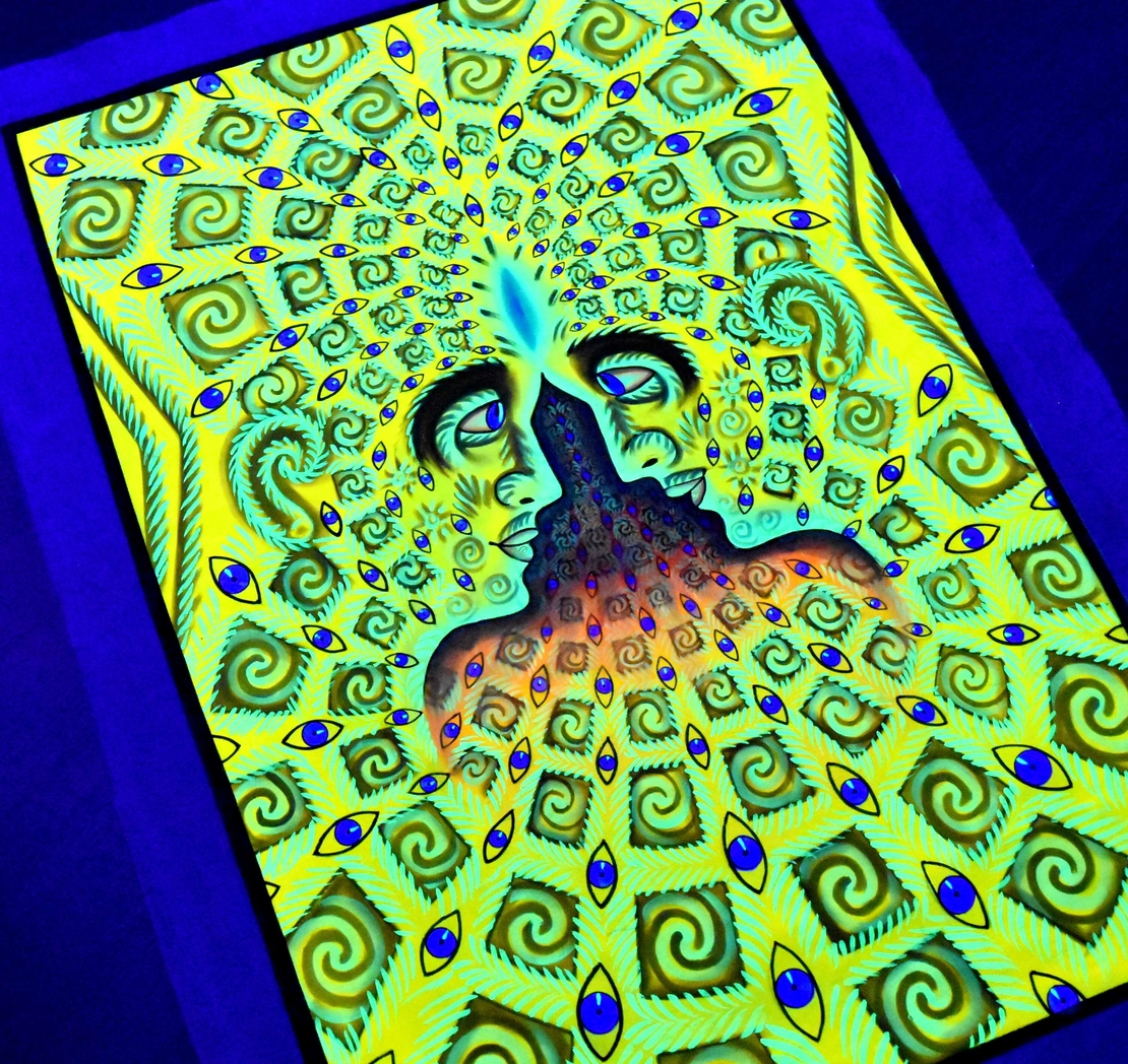 Hanmade UV LED Painting 