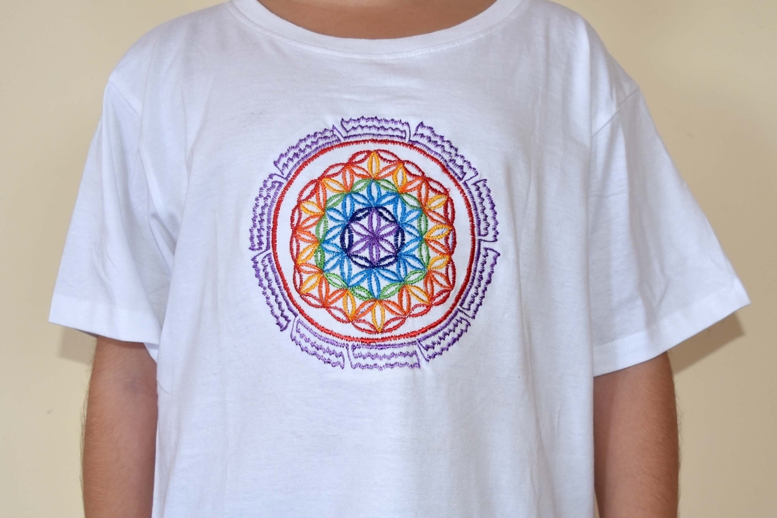 Flower of Life T-shirt for Kids