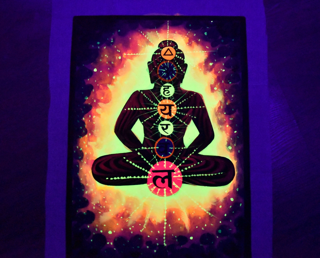 Hanmade UV LED Painting