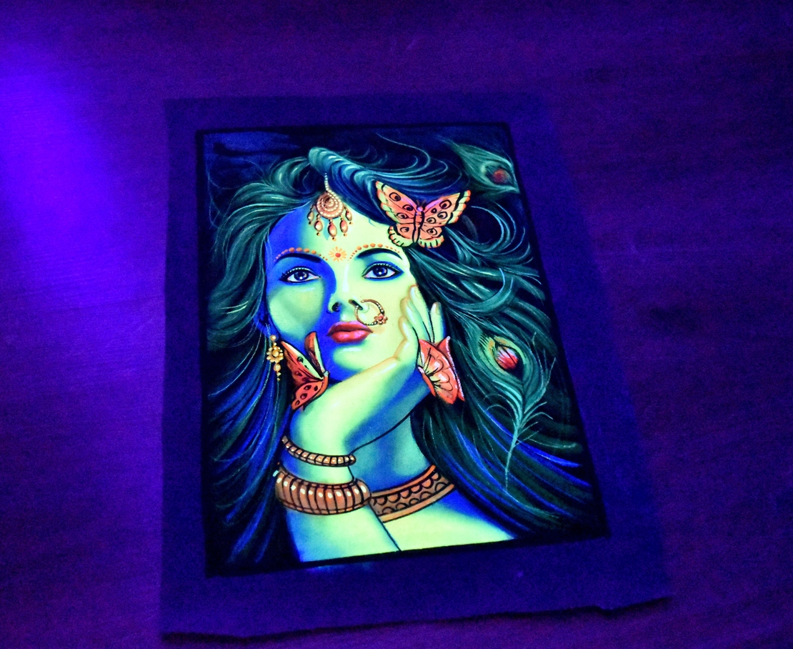 Hanmade UV LED Painting 