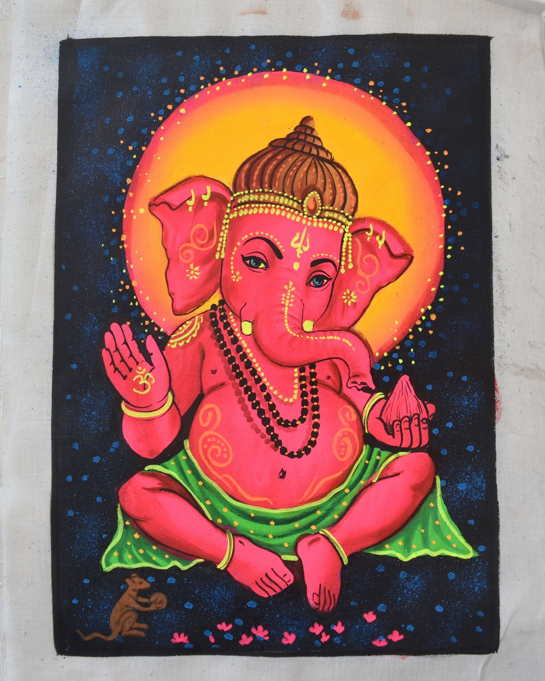 Hanmade UV LED Painting 