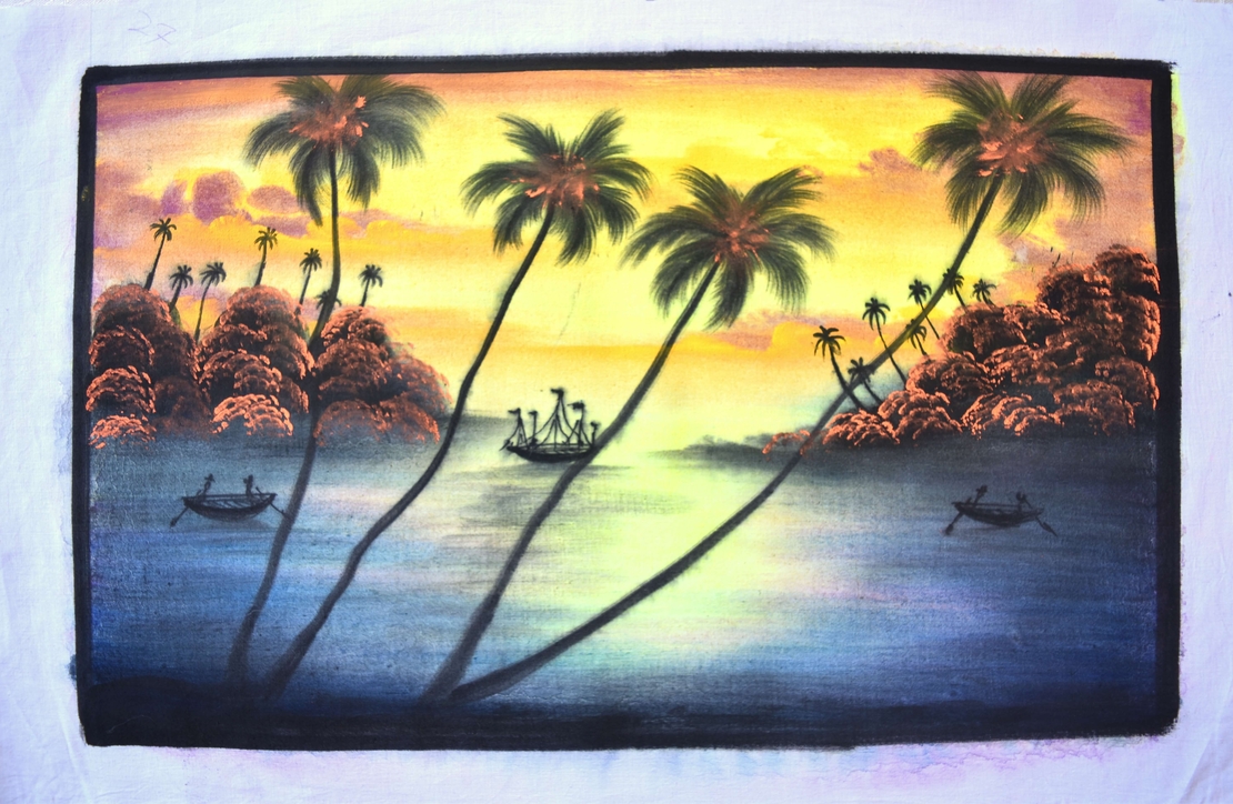 Hanmade UV LED Painting 