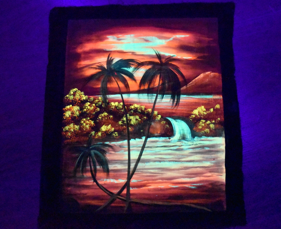 Hanmade UV LED Painting 