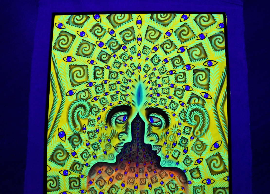 Hanmade UV LED Painting 