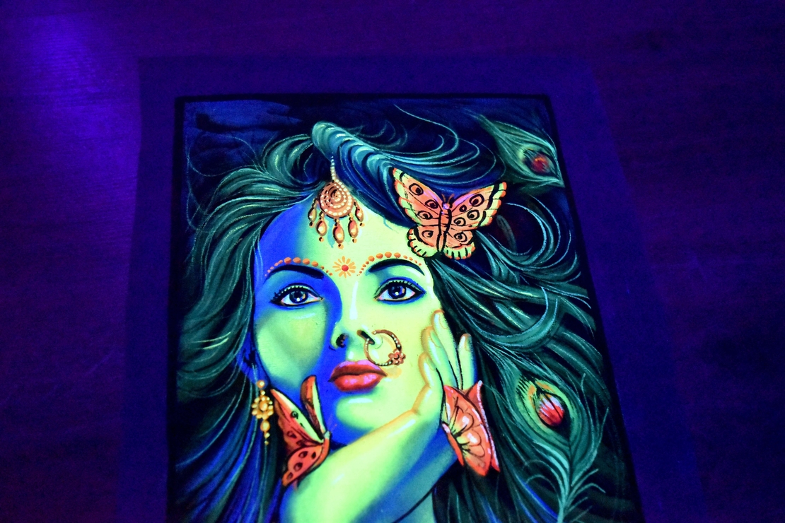 Hanmade UV LED Painting 