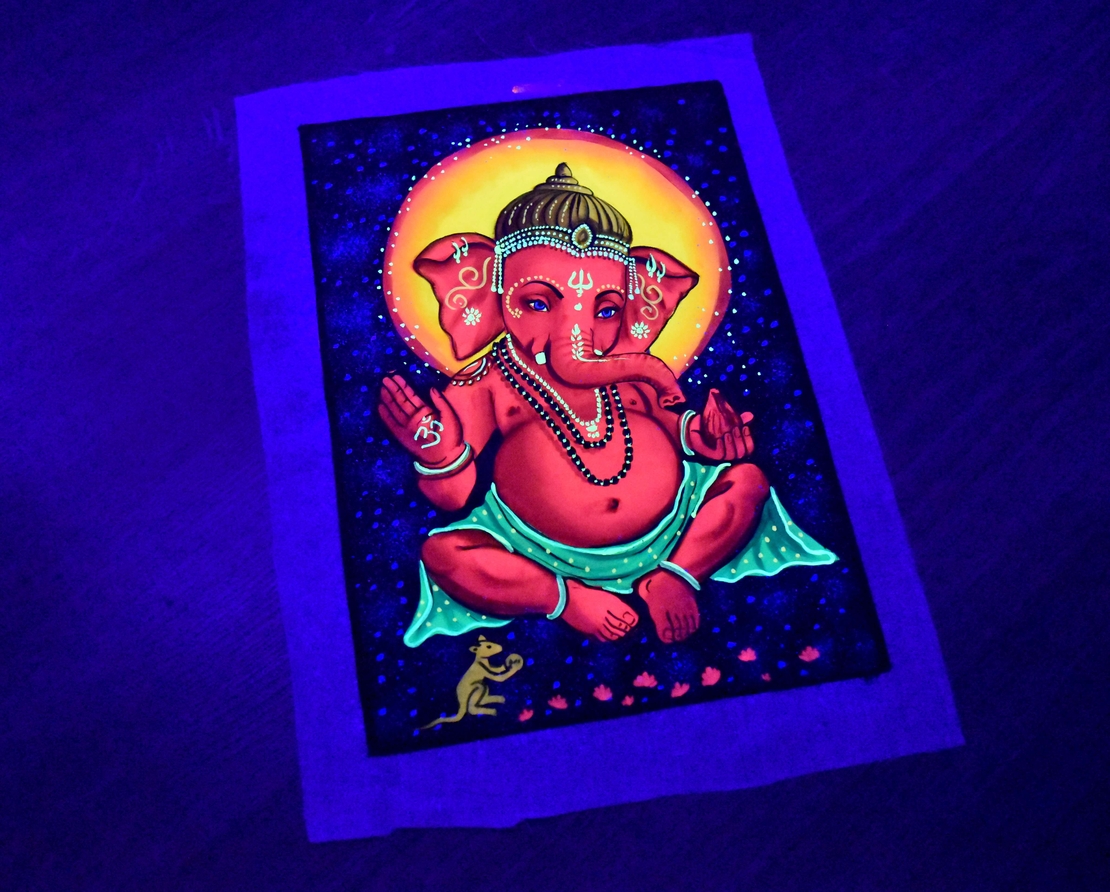 Hanmade UV LED Painting 